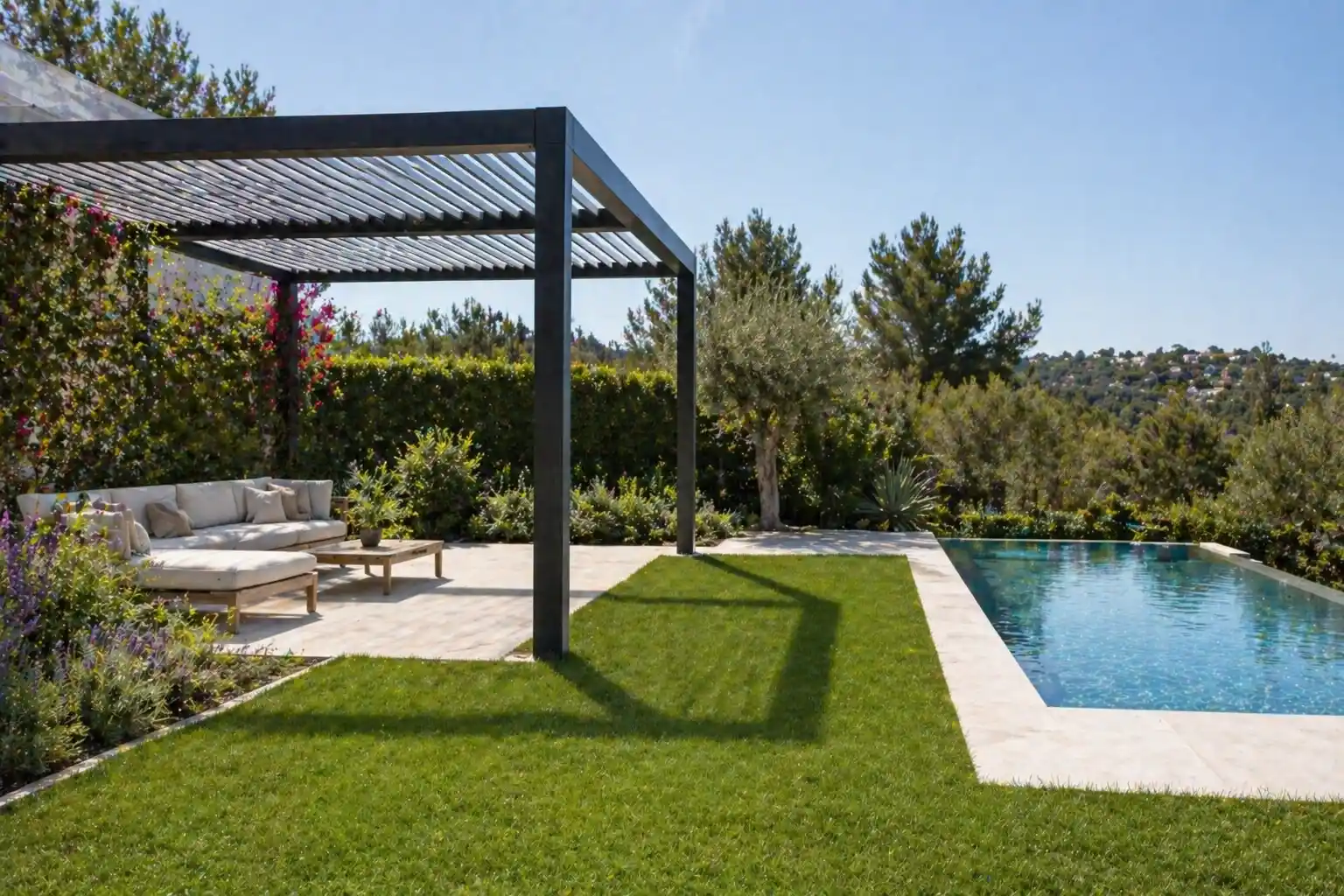 Jardín con Piscina en Sant Cugat