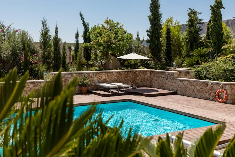 Jardí amb Piscina a Pozuelo de Alarcon
